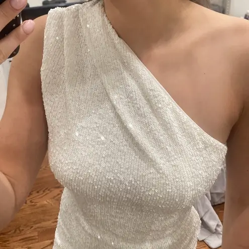 Generation Love - Lucette Sequin Dress in White XS