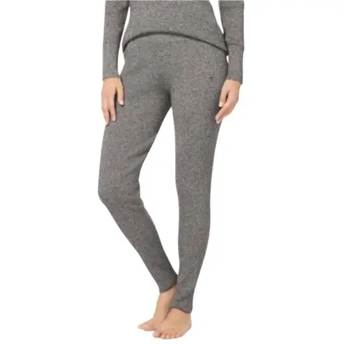 TOMMY JOHN Ribbed Heather Gray Lounge Knit Leggings Jogger Sweatpants Size M Gray Size M