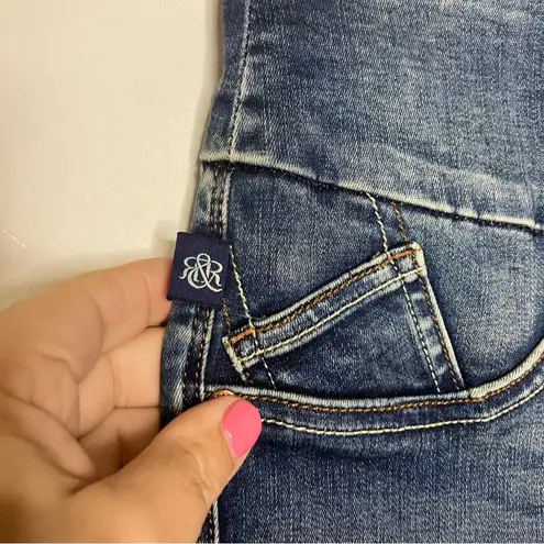 Rock & Republic  denim RX slimming jeggings fever distressed jeans womens size 10