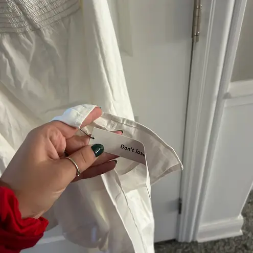 Reformation  Bessi Linen Halterneck Midi-Dress