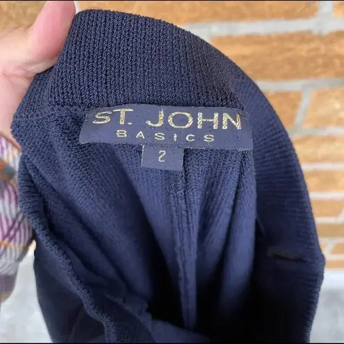 St. John Basic Santana Knit Pants Size 2