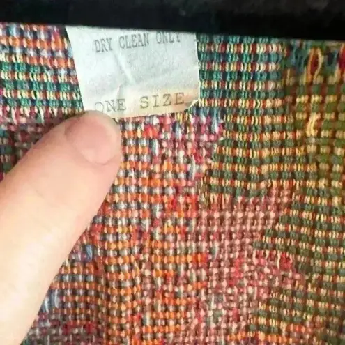 Painted Pony Tapestry Jacket Wine Bottle Grapes Vintage Western Style One Size Tan Size undefined