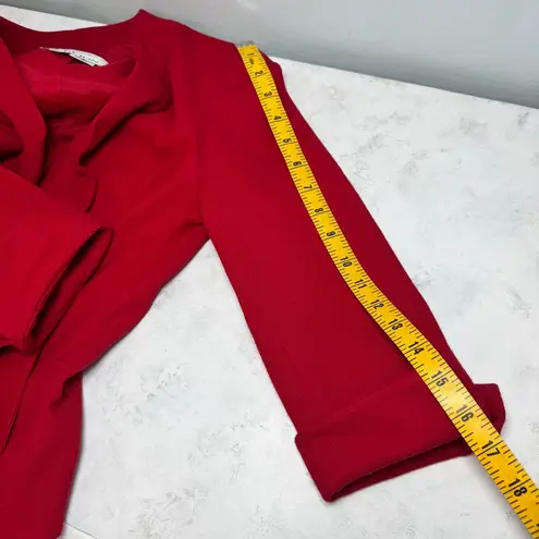 Vintage 1970’s Teri Jon Red Wool Tie