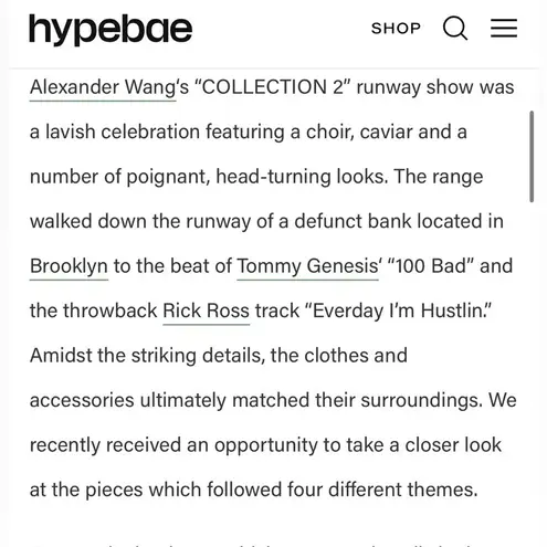 Alexander Wang safety pin star chunky rib knit wool v-neck tunic sweater