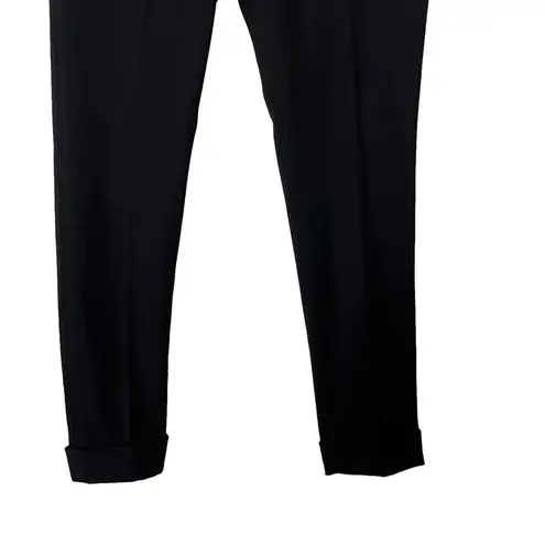 ATM Slim Cuffed Trouser Pants Women’s Size 0 Black Cropped Stretch Ponte
