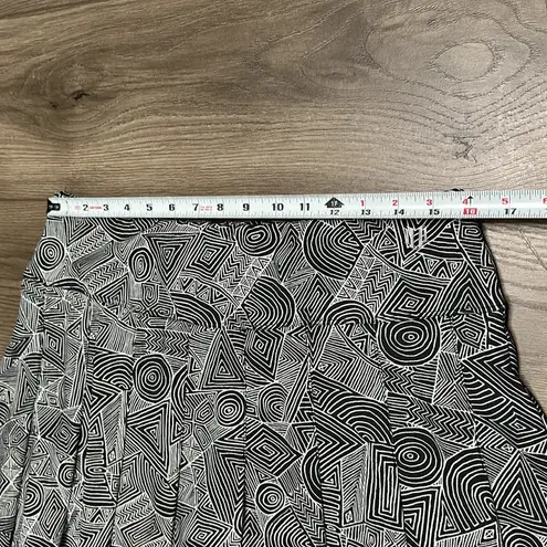 Eleven By Venus Williams Pleated Tennis Skirt Black White Size Large