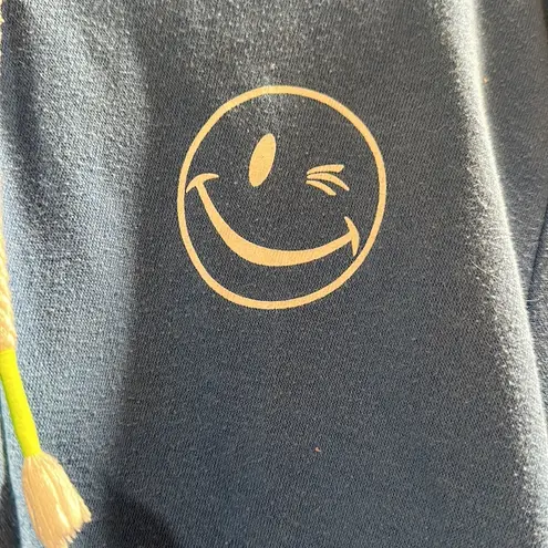 Joe Boxer  Smiley Face Zip Up