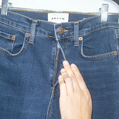 Boden USA Boden Indigo Blue Mid Rise Cigarette Straight Fit Jeans Size 27