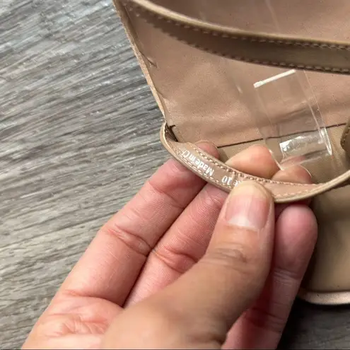 *Dolce Vita Cream Sandals 10M Leather Tan Stylish Wedge 10M Size 10