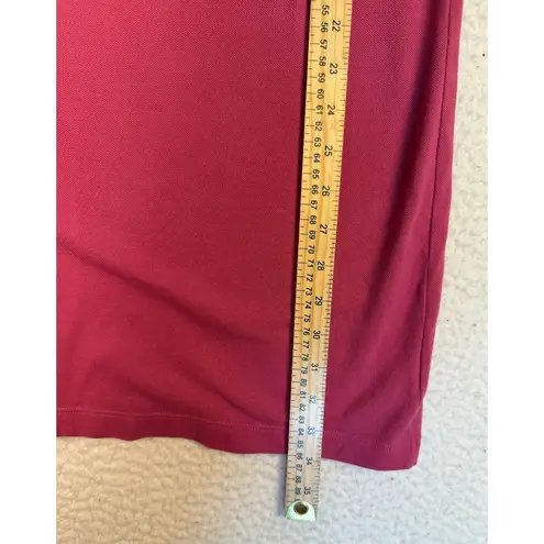 Lacoste  Pink Polo Dress Size 36 US 4 Golf Tennis Cotton Minimalist Prep‎