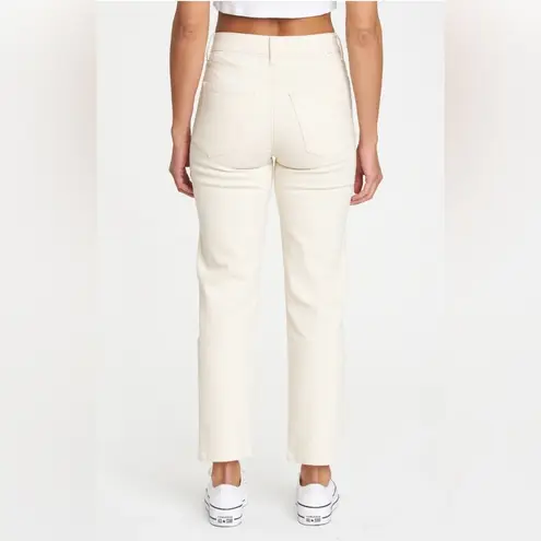 NWT DAZE STRAIGHT UP IN RAW CUT Jeans Color Bone/Cream/Neutral Size 27 Tan