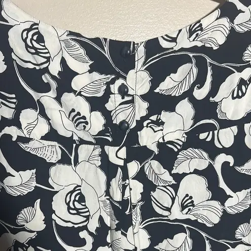 Maeve Anthropologie Zola Black White Dress | 6