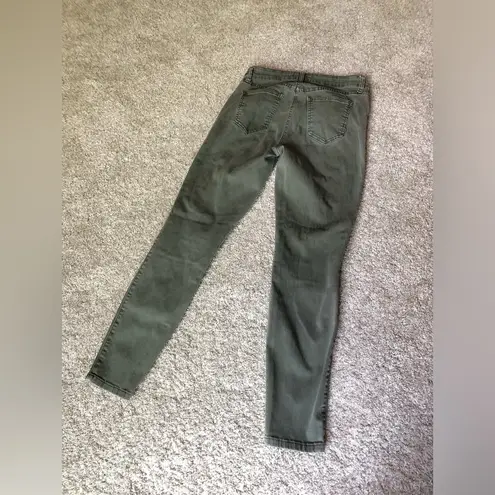 Pistola Anthropologie Pistols Olive Moto Jeans cotton blend women Size 29