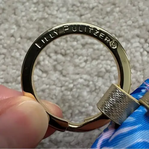 Lilly Pulitzer  Zip Up Coin Wallet / ID Case Seekers Pattern