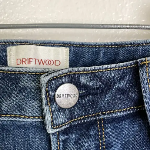 Driftwood Embroidered Jackie High Rise Jeans 28 Blue Diamond Boho Southwest