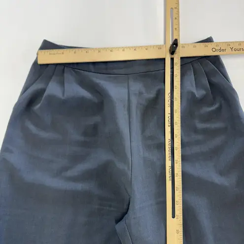 Lulus Pants Womens Large Gray Kick It Straight Leg Flat Front Office Career