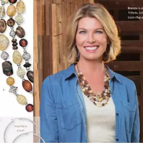 Premier Designs “Sundance” multi strand necklace