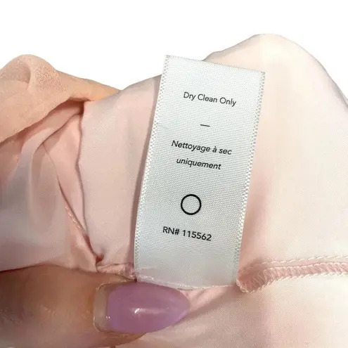 Likely Chester Pleated Sleeveless Top in Pale Pink Size 0