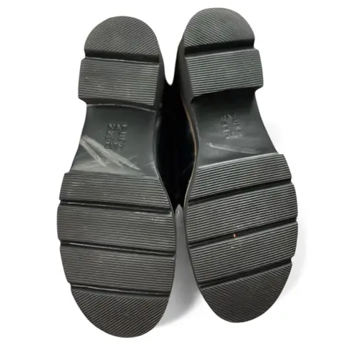 Naturalizer Black Dylan Chunky Loafers lug sole Size 9 preppy academia