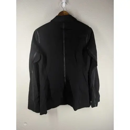 NWT My Tribe Womens Black Blazer Jacket Sz L Career Professional Old Money Size L