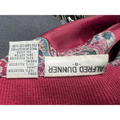 Alfred Dunner 1980s's bomber Jacket floral bright - Image 11