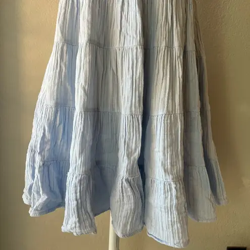 Elan Sky Blue Flowy Mini Dress Size S