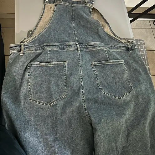 Ava & Viv  Classic Blue Jeans Overalls - Image 7