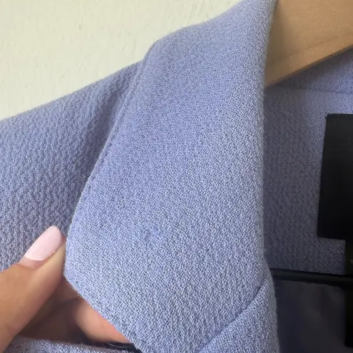 NWT Smythe Portrait Neck Blazer Lilac Size 6 Gold