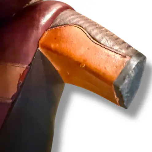 Spring Step L'Artiste Wondrous Booties Size 40 Women's Multicolor Leather Heels Brown