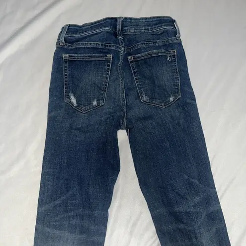 Sam Edelman Sz 26  Women's Stiletto High Rise Crop Boot Jeans