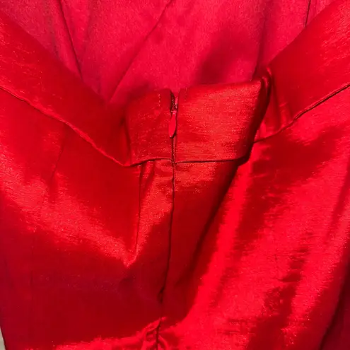 Fiesta Fashion Small Red Ruched Strapless Mini Formal Cocktail Homecoming Dress