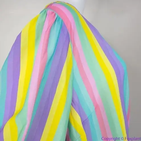 Eloquii NEW  rainbow‎ Stripe Surplice Bodysuit, size 18