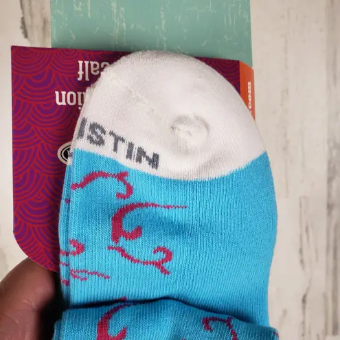 Justin NWT Boots Fashion Cushioned Sole Over The Calf Socks Women's Size Small