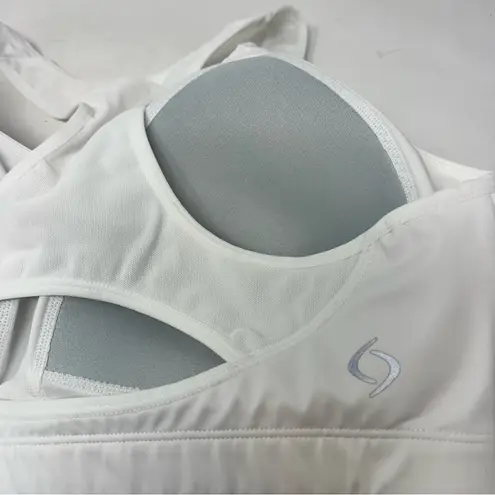 Moving Comfort Vixen High impact sports bra in white size XL C/D cup NWT