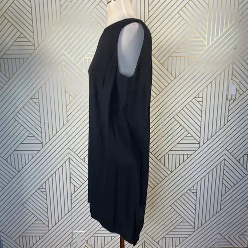 Brochu Walker Black Sleeveless Keyhole Shift Dress