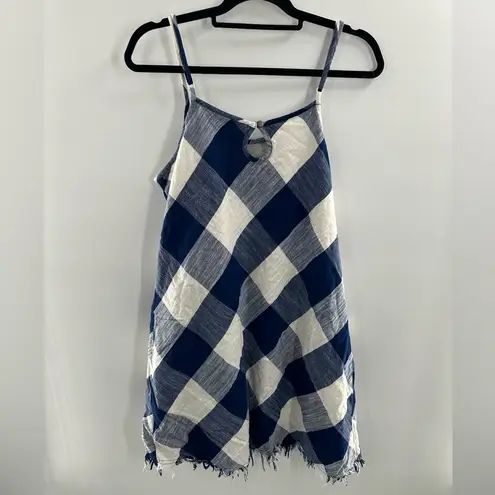 Natural Reflections NWT Blue & White Checkered Plaid Summer Dress