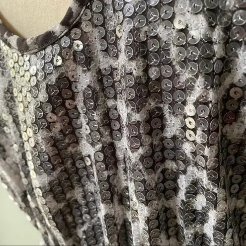 Rodarte Snow Leopard Sequin Dress