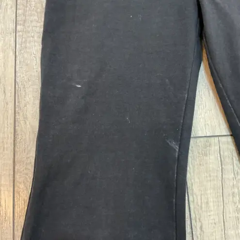 Offline by Aerie Black Foldover Super Flare Leggings Pants Size Small