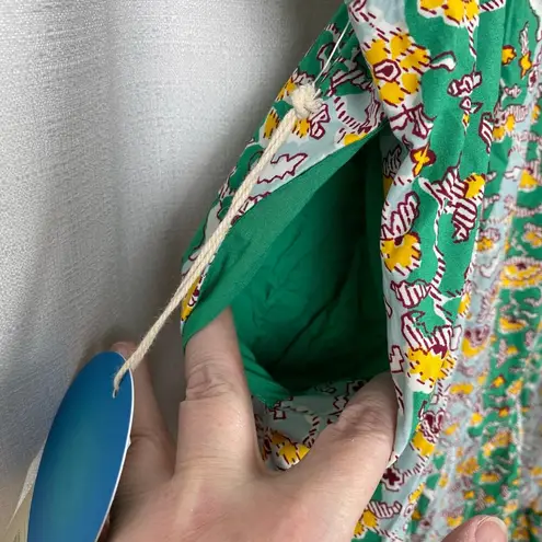 Target x Rhode Green Floral Cotton Two Piece Skirt&Crop Top Sz.XL NWT