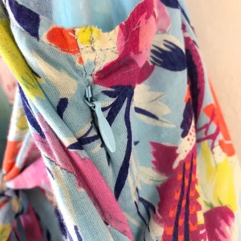 Banjanan Serafina Dress in Fiesta Sky Blue Blue Size M