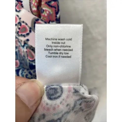 SERENGETI Multicolor Long Sleeve Pullover Women Tunic Dress Sz L Size L