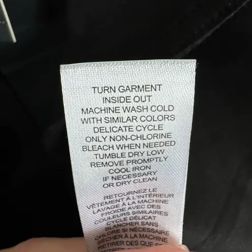 Tahari NWT Black Faux Suede Cropped Collared Stretch Open Moto Jacket Size XL