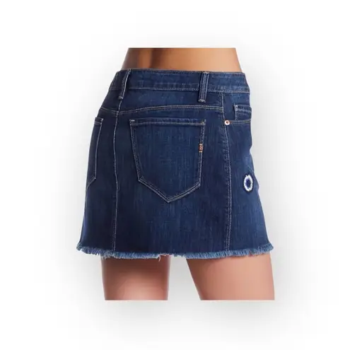 Genetic Denim new ☻ Festival Flower Patch Denim Mini Skirt ☻ Studio City ☻ 25 ☻︎