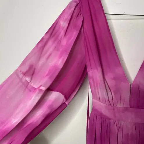 TOCCIN X RTR Pink Tie Dye Lightweight open back Romper sz 10