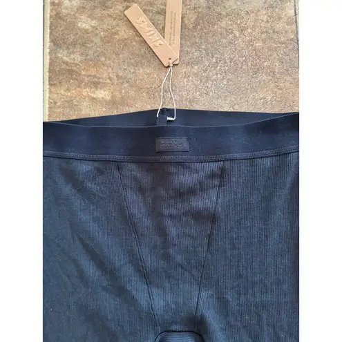 SKIMS Cotton Rib Boxer Soot Size Small