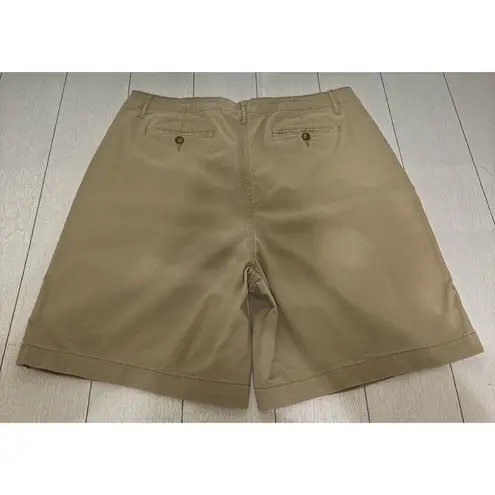 kim rogers Tan Bermuda Shorts Size 18