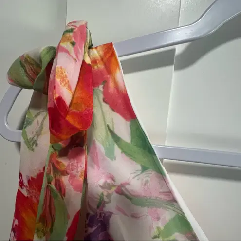 Julia Jordan Tiered Chiffon Midi Dress, New with Tags, Floral Size 2