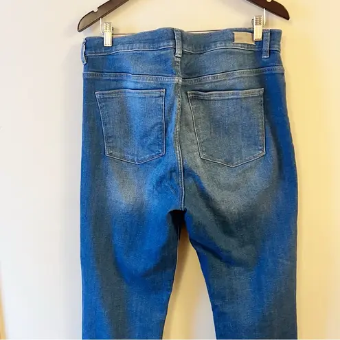 DL1961 Halle Straight High Rise Instasculpt Jeans Size 32 Medium Blue Wash