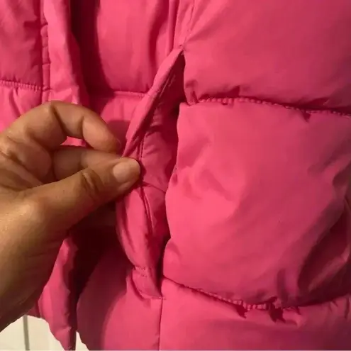 Gap  Pink Puffer Vest‎ Wonen’s Size Medium