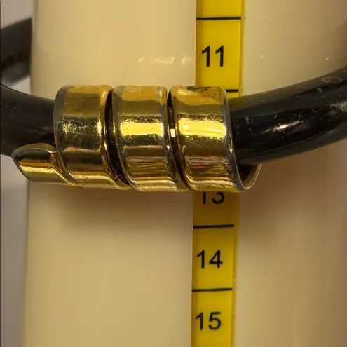 Loewe Black and Gold Bracelet